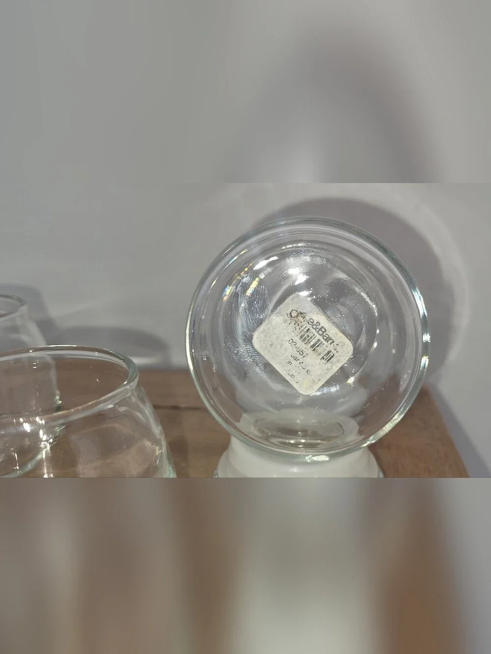 Crate & Barrel Glass Spice Jar Lot, 16pcs, 4.5oz